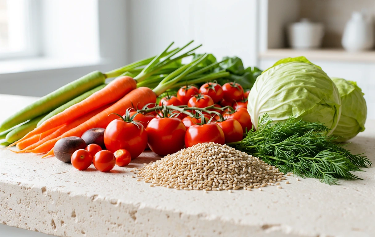 Terveelliset raaka-aineet